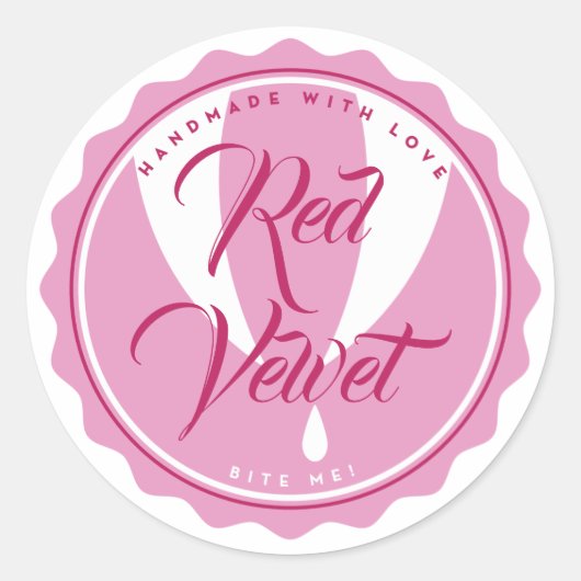 Cupcake stickers aangepaste labels (Voorkant)