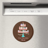 Cupcake Sweet Shoppe Magnets d'entreprise (In Situ (Lave-vaisselle))