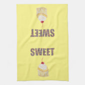 Cupcake Sweet Sprinkings Serviette de cuisine (Vertical)
