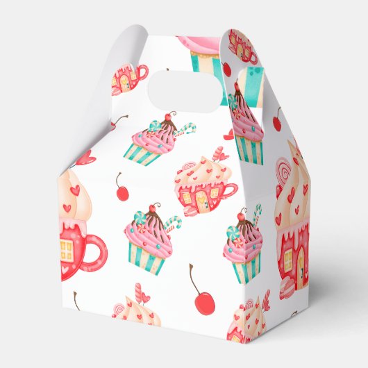 cupcake sweets feest bedankdoosjes (Achterkant)