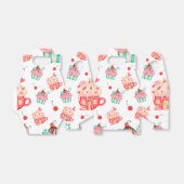 cupcake sweets feest bedankdoosjes (Uitgevouwen)