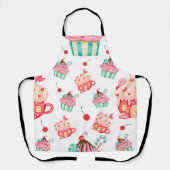 cupcake sweets feest schort (Voorkant)