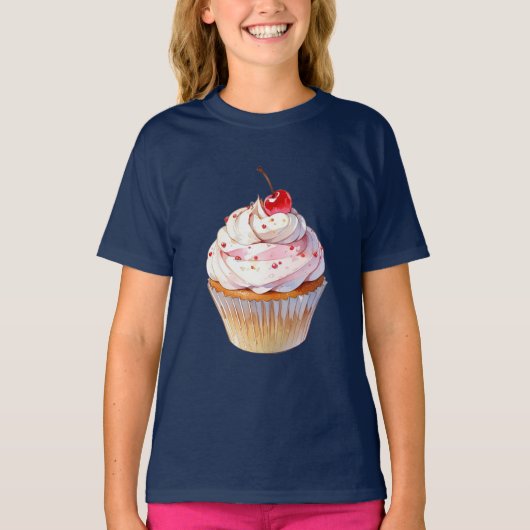 Cupcake T-shirt (Voorkant)