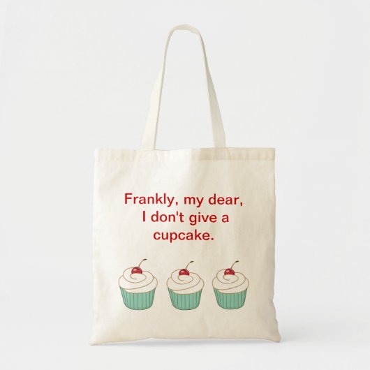 Cupcake-Tas Tote Bag (Voorkant)