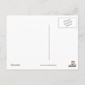 Cupcake Vache douce carte postale (Dos)