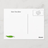 Cupcake Verjaardag Briefkaart (Achterkant)