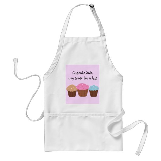 Cupcake Verkoop Standaard Schort (Voorkant)
