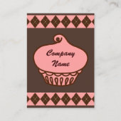 Cupcake Visitekaartje (Voorkant)