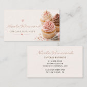 Cupcake Visitekaartje (Voorkant / Achterkant)