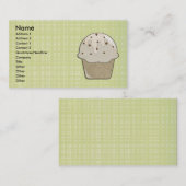 Cupcake Visitekaartje (Voorkant / Achterkant)