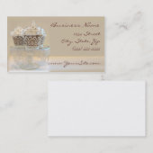 Cupcake Visitekaartje Champaign (Voorkant / Achterkant)