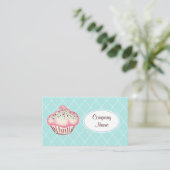 Cupcake Visitekaartjes (Staand voorkant)