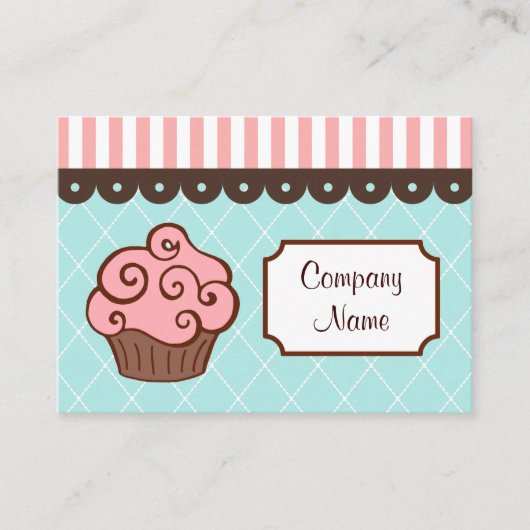 Cupcake Visitekaartjes (Voorkant)