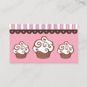 Cupcake-Visitekaartjes Visitekaartje (Voorkant)