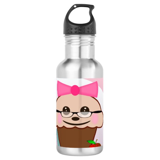 Cupcake Waterfles (Voorkant)