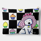 Cupcake Westie Etui (Achterkant)