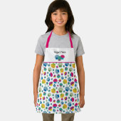Cupcake Whimsical Illustration Pattern Schort (Insitu)