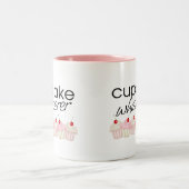 Cupcake Whisper Tweekleurige Koffiemok (Center)