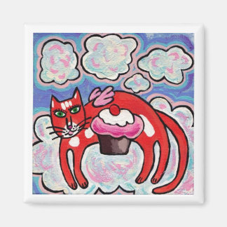 Cupcake Wolken Engel Magnet Magneet