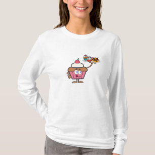 Cupcake zoet je dag t-shirt
