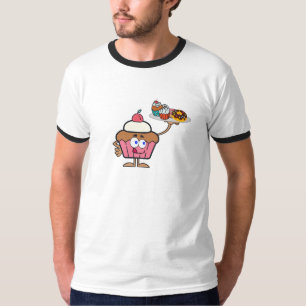 Cupcake zoet je dag t-shirt