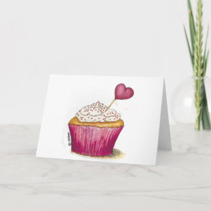 Cupcake - Zoetste dag Kaart