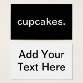Cupcakes (Devant & derrière)