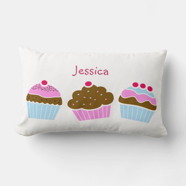 Cupcakes American MoJo Pillow Kussen (Voorkant)