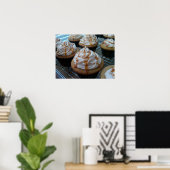 Cupcakes/Baker Poster (Thuiskantoor)