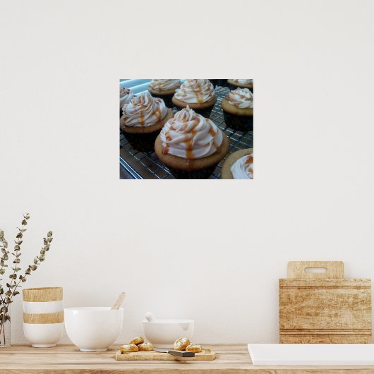 Cupcakes/Baker Poster (Keuken)