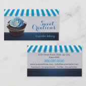 Cupcakes Bakery / Sweet Bakery / Desserts Visitekaartje (Voorkant / Achterkant)