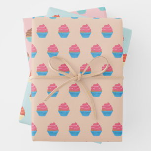 cupcakes bakkerij inpakpapier vel