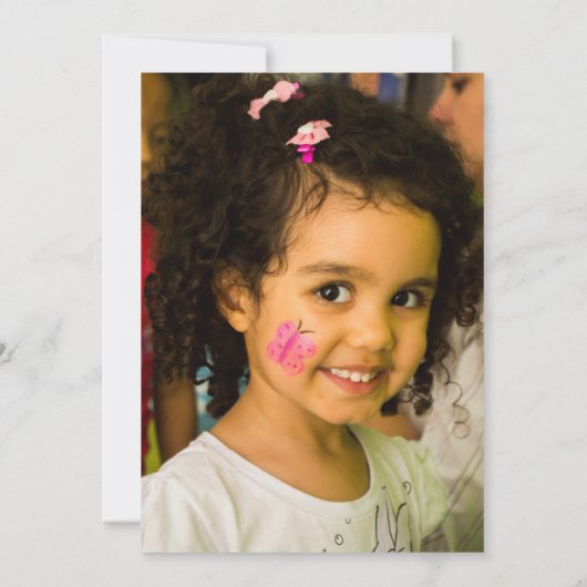 Cupcakes Ballons violet Invitation d'anniversaire (Dos)