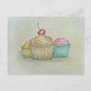 cupcakes briefkaart