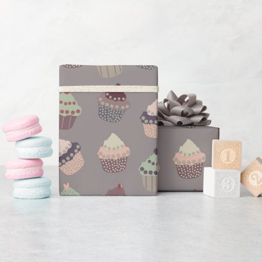 Cupcakes Cadeaupapier (Baby Shower)