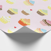 Cupcakes Cadeaupapier (Hoek)