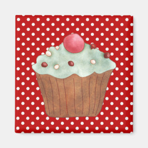Cupcakes Cakes Pastry Magnet Magneet