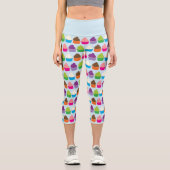 Cupcakes - Capri Leggings (Recto)