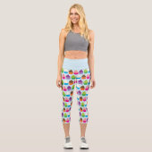 Cupcakes - Capri Leggings (Recto)
