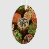 Cupcakes de Noël avec paillettes (devant)