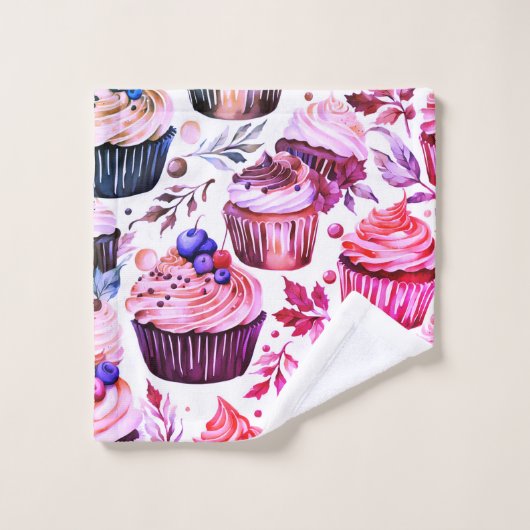 Cupcakes Dessert Heaven (Gant de toilette)