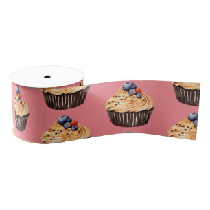 Cupcakes Dessert Heaven Grosgrain Lint