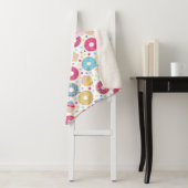 Cupcakes & Donuts Milestone Photo Sherpa Blanket Sherpa Deken (In situ)