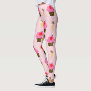 Cupcakes en Ice Cream-Leggings Leggings