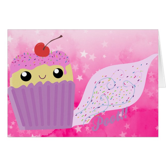 Cupcakes Fart Sprinkles (Voorkant Horizontaal)