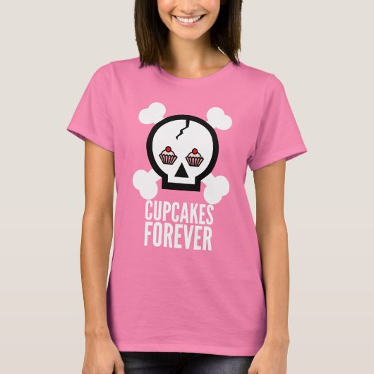 Cupcakes Forever. T-shirt (Voorkant)