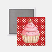 Cupcakes Gâteaux Aimant de pâtisserie (Recto/Verso)