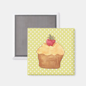 Cupcakes Gâteaux Aimant de pâtisserie (Recto/Verso)