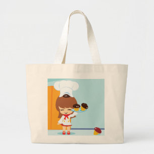 Cupcakes Grote Tote Bag