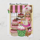 Cupcakes iemand? - SRF Kaart (Voorkant / Achterkant)